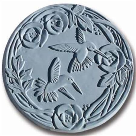 Garden Molds Garden Molds X-HBIRD8014 Hummingbirds Stepping Stone Mold- Pack of 2 X-HBIRD8014